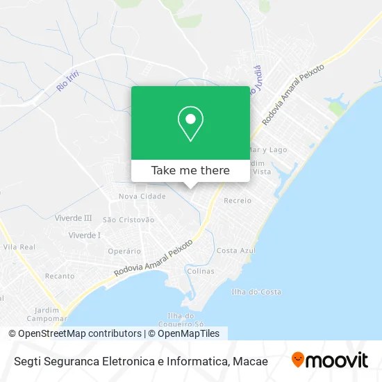 Segti Seguranca Eletronica e Informatica map