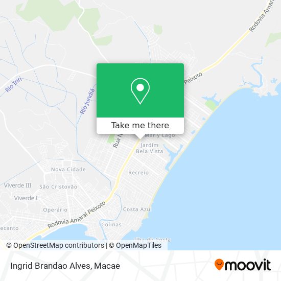 Ingrid Brandao Alves map