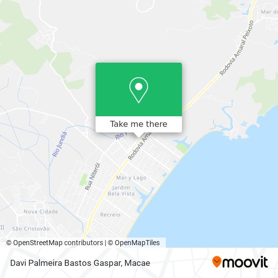 Davi Palmeira Bastos Gaspar map