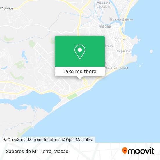 Sabores de Mi Tierra map