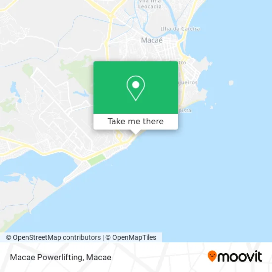 Macae Powerlifting map