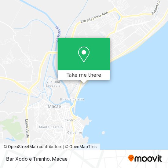 Bar Xodo e Tininho map