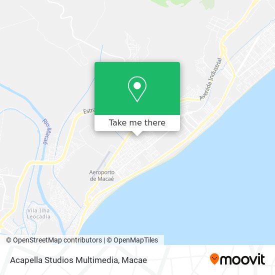 Acapella Studios Multimedia map