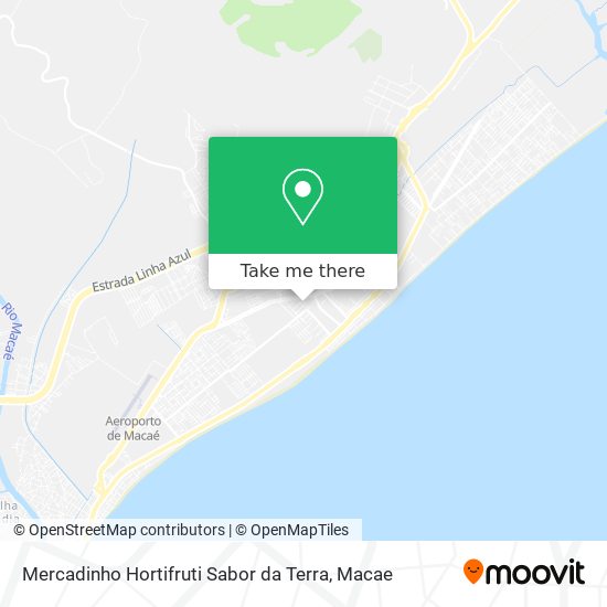 Mercadinho Hortifruti Sabor da Terra map