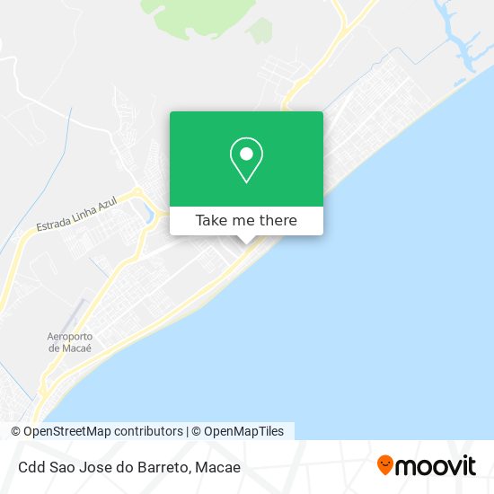 Mapa Cdd Sao Jose do Barreto