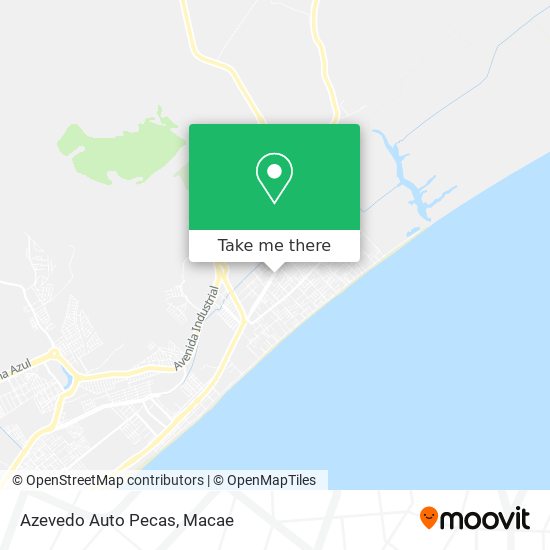 Azevedo Auto Pecas map