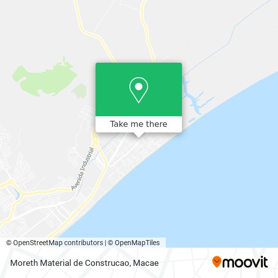 Moreth Material de Construcao map