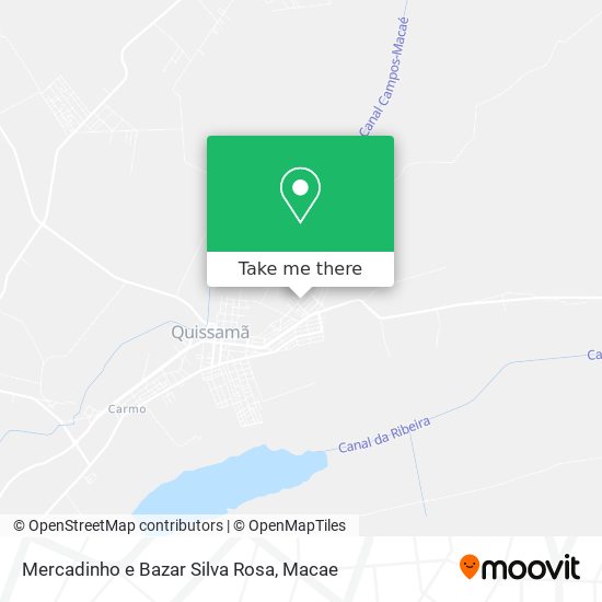 Mercadinho e Bazar Silva Rosa map