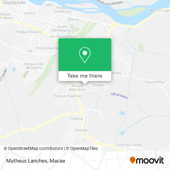 Matheus Lanches map