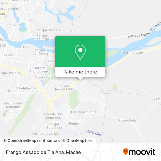 Frango Assado da Tia Ana map