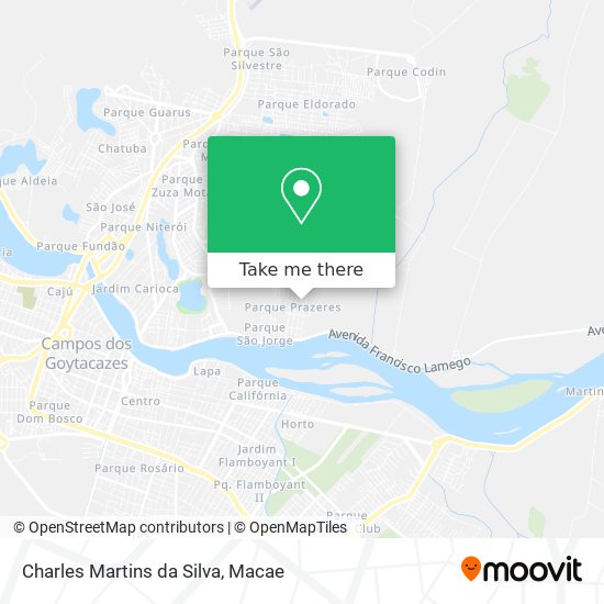 Charles Martins da Silva map