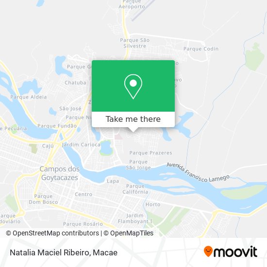 Natalia Maciel Ribeiro map