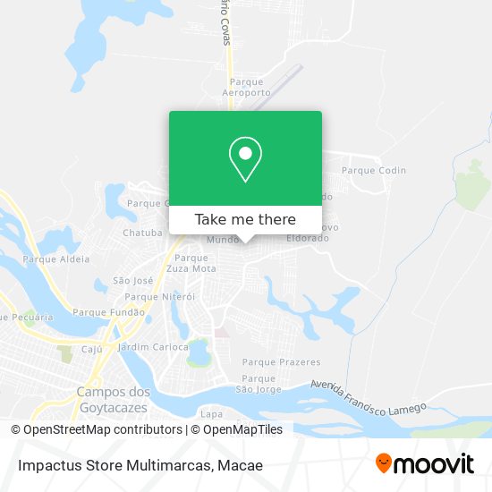 Impactus Store Multimarcas map