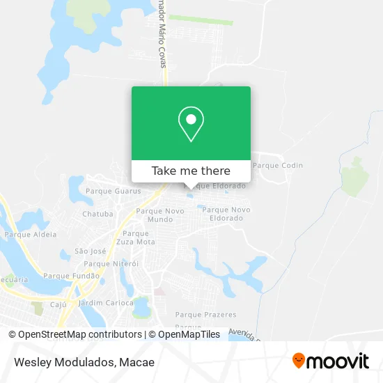 Wesley Modulados map