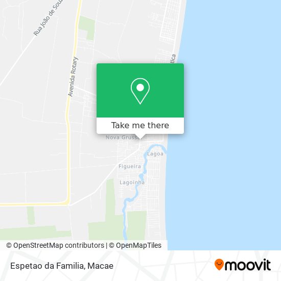 Espetao da Familia map