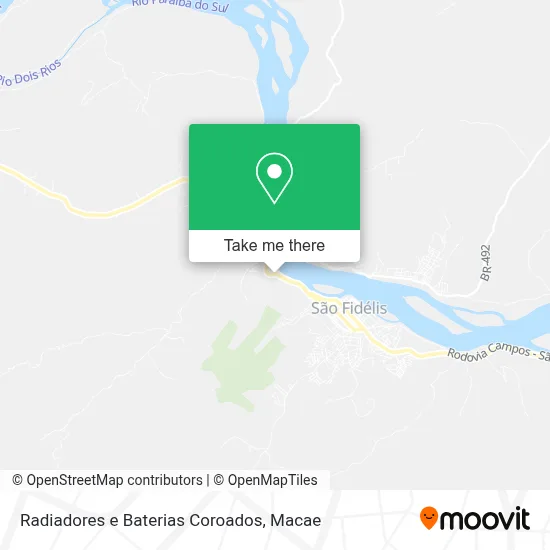 Radiadores e Baterias Coroados map