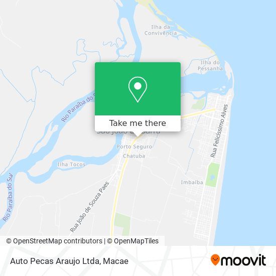 Auto Pecas Araujo Ltda map