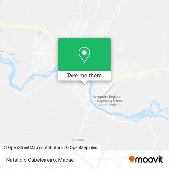 Natalicio Cabeleireiro map
