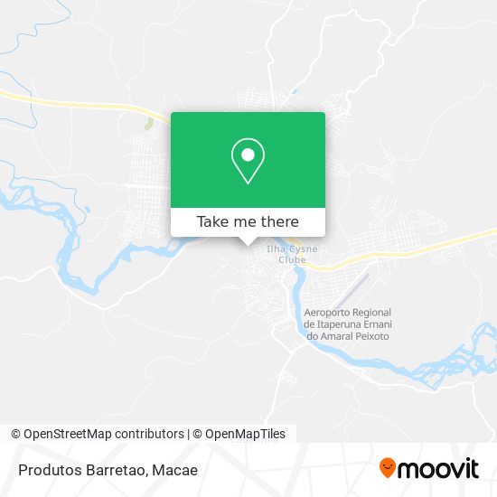 Produtos Barretao map