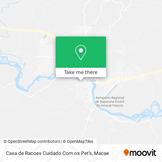 Casa de Racoes Cuidado Com os Pet's map