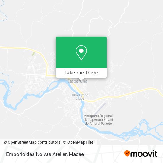 Emporio das Noivas Atelier map