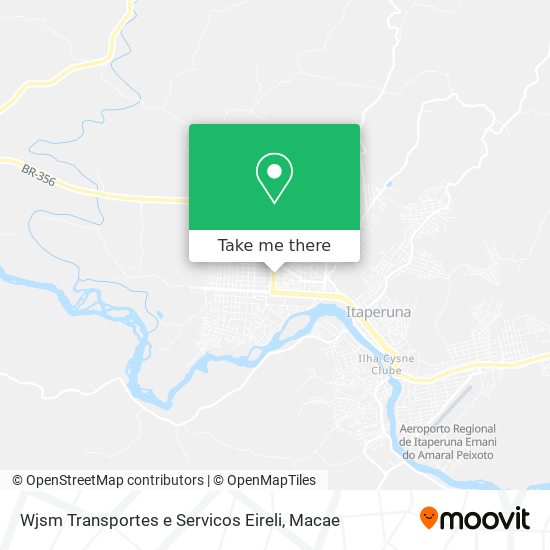Wjsm Transportes e Servicos Eireli map