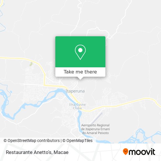 Restaurante Anetto's map