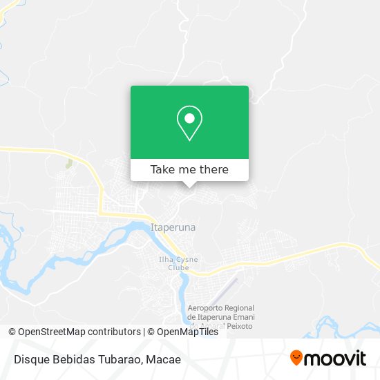 Disque Bebidas Tubarao map