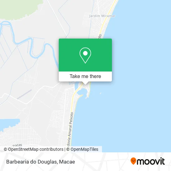 Barbearia do Douglas map