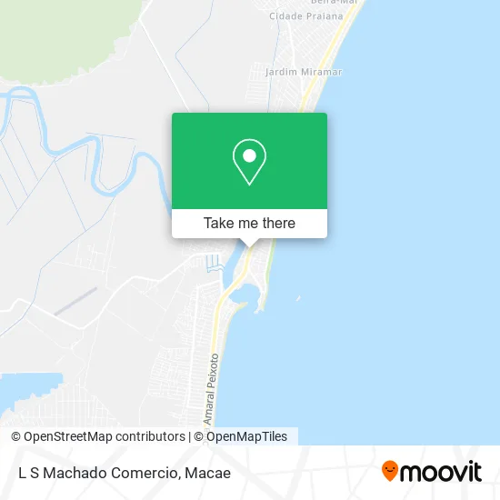 L S Machado Comercio map