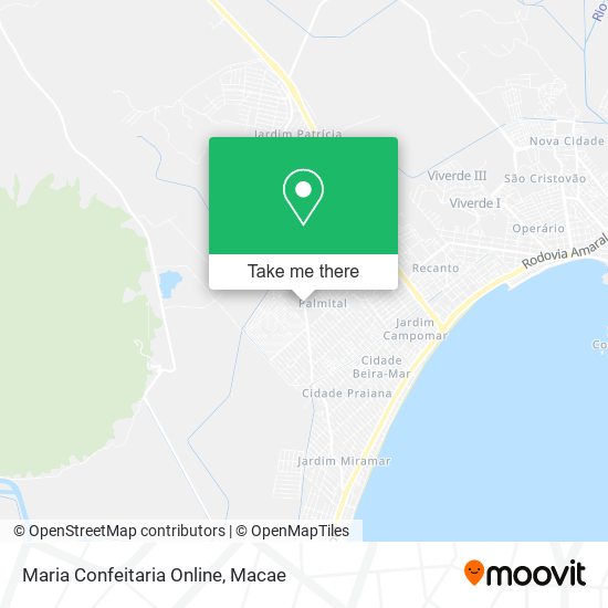 Maria Confeitaria Online map