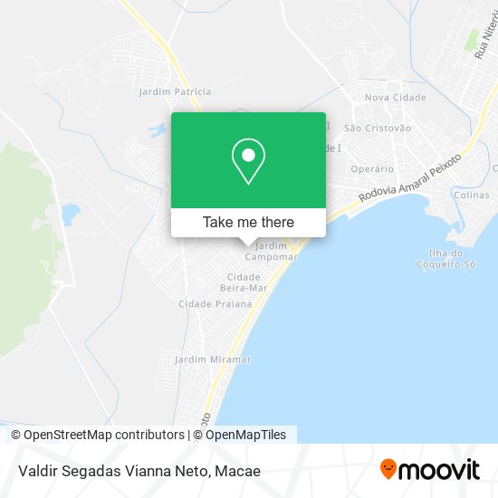 Valdir Segadas Vianna Neto map