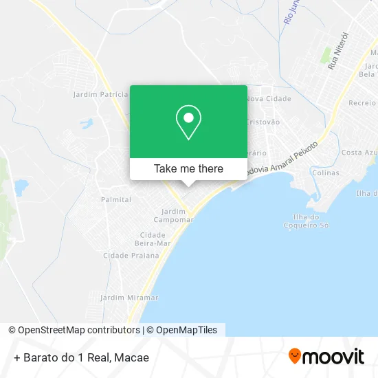 + Barato do 1 Real map