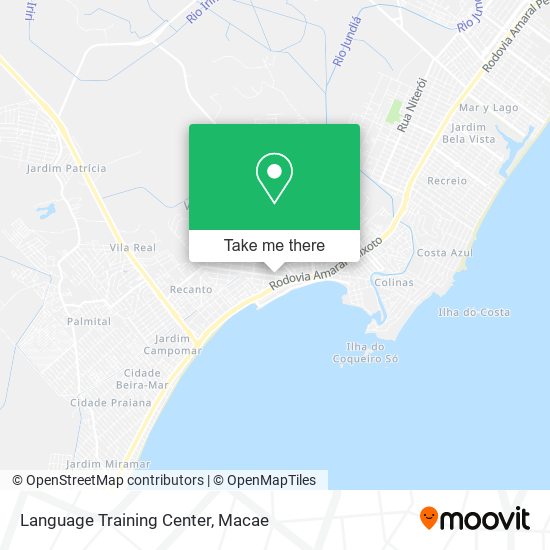 Language Training Center map