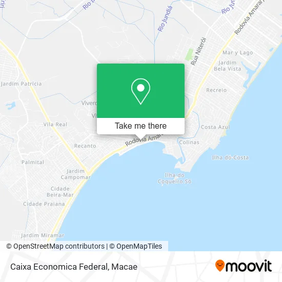 Caixa Economica Federal map