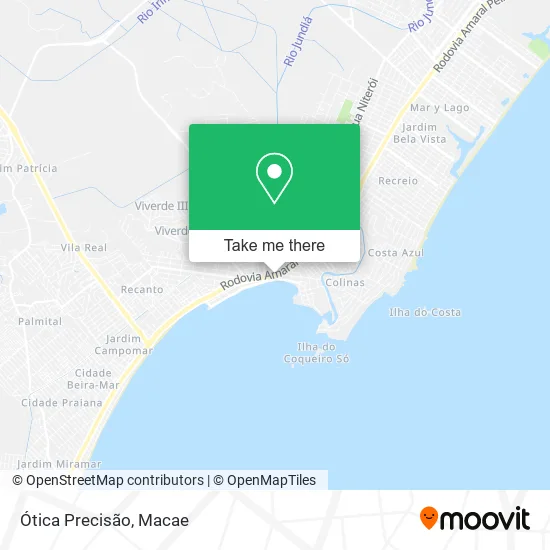 Ótica Precisão map