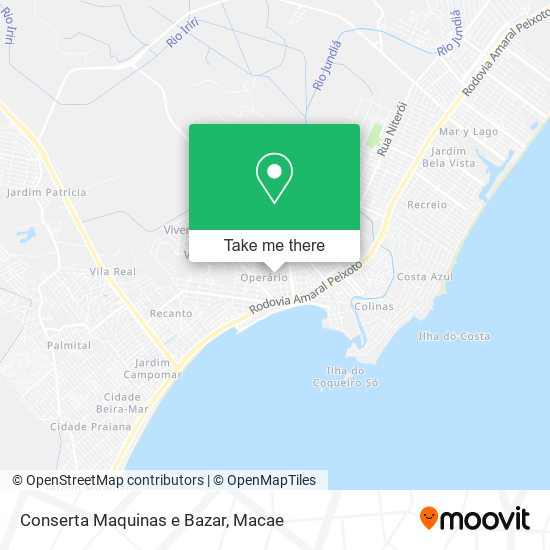 Conserta Maquinas e Bazar map
