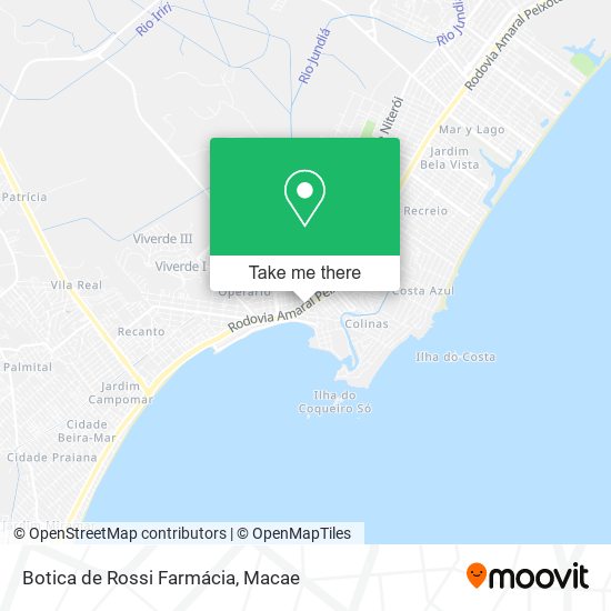 Botica de Rossi Farmácia map