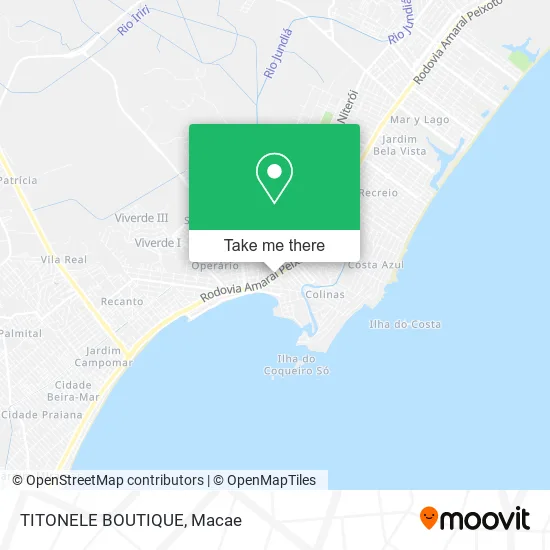 TITONELE BOUTIQUE map