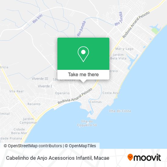 Cabelinho de Anjo Acessorios Infantil map