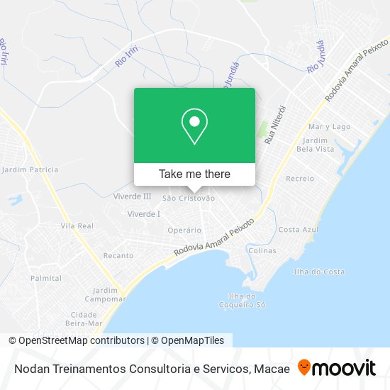 Nodan Treinamentos Consultoria e Servicos map