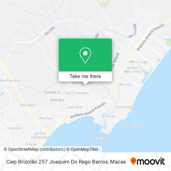 Ciep Brizolão 257 Joaquim Do Rego Barros map