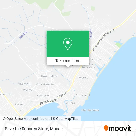 Save the Squares Store map