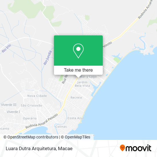 Luara Dutra Arquitetura map