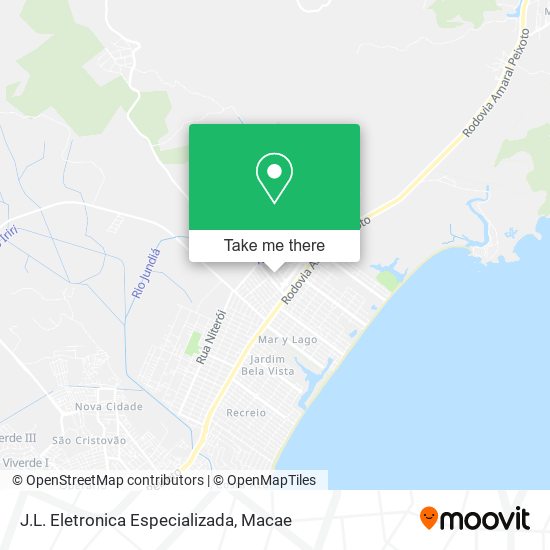 J.L. Eletronica Especializada map