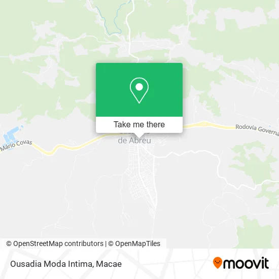 Ousadia Moda Intima map
