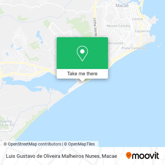 Luis Gustavo de Oliveira Malheiros Nunes map