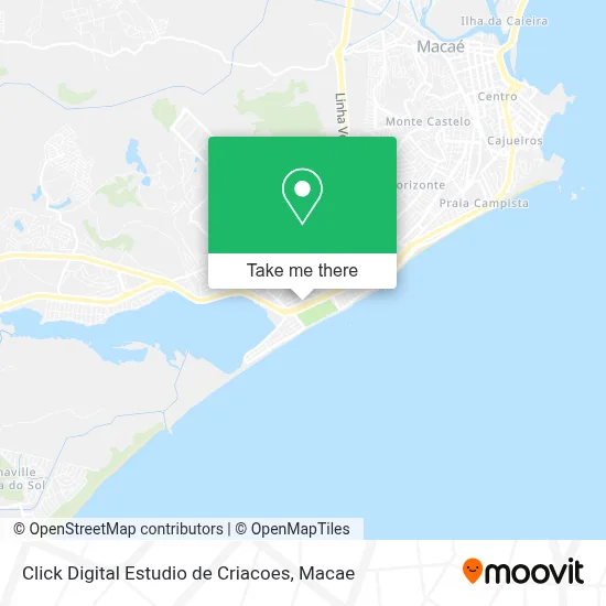 Click Digital Estudio de Criacoes map