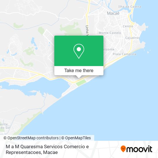 M a M Quaresma Servicos Comercio e Representacoes map