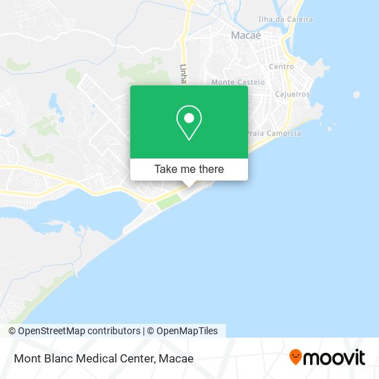 Mont Blanc Medical Center map
